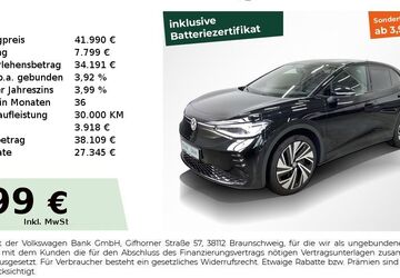 VW ID.5 33.275 km 41.490 &euro; Fürth 90763