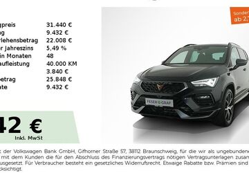 Cupra Ateca 26.750 km 29.940 &euro; Nürnberg 90441