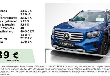 Mercedes-Benz GLB 200 27.450 km 33.320 &euro; Nürnberg 90431