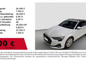 Audi A3 6.482 km 25.950 &euro; Nürnberg 90411