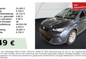 Seat Arona 26.750 km 22.450 &euro; Nürnberg 90441