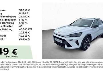 Cupra Formentor 25.900 km 36.950 &euro; Schwabach 91126