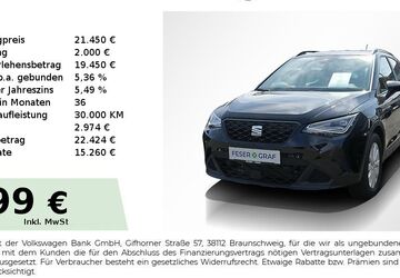 Seat Arona 14.450 km 20.950 &euro; Lauf an der Pegnitz 91207