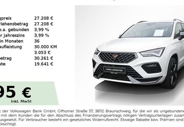 Cupra Ateca 37.450 km 26.609 &euro; Lauf an der Pegnitz 91207