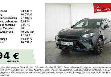 Cupra Formentor 10.250 km 53.440 &euro; Nürnberg 90441