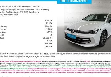 VW Golf 20.950 km 22.910 &euro; Neustadt/Aisch 91413