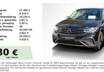 VW Tiguan Allspace 61.950 km 27.480 &euro; Nürnberg 90431