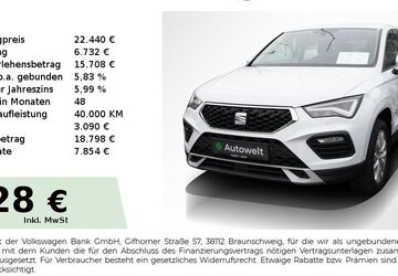 Seat Ateca 26.750 km 21.890 &euro; Nürnberg 90431