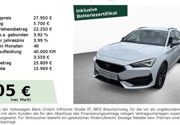Cupra Leon 18.300 km 25.950 &euro; Schwabach 91126