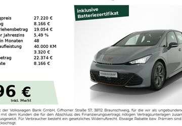 Cupra Born 24.250 km 26.220 &euro; Nürnberg 90441
