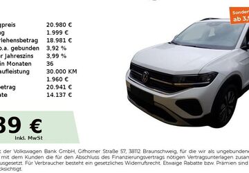 VW T-Cross 7.759 km 20.980 &euro; Fürth 90763