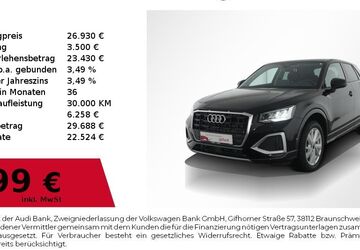 Audi Q2 27.545 km 25.480 &euro; Nürnberg 90441