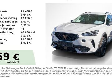 Cupra Formentor 44.550 km 24.240 &euro; Nürnberg 90431
