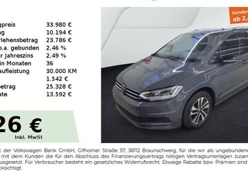VW Touran 27.443 km 33.980 &euro; Fürth 90763