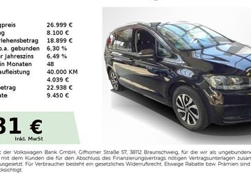 VW Touran 49.999 km 26.440 &euro; Nürnberg 90431