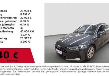 Audi A3 24.969 km 27.880 &euro; Lauf an der Pegnitz 91207