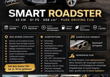 Smart Roadster 109.570 km 5.999 &euro; Hirschaid 96114