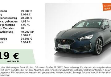 Cupra Leon 32.750 km 28.440 &euro; Nürnberg 90441
