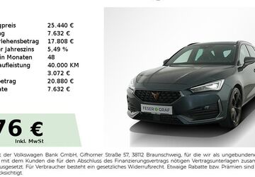 Cupra Leon 46.450 km 24.980 &euro; Nürnberg 90441