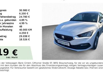 Seat Leon 5.700 km 30.980 &euro; Schwabach 91126