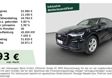 Audi Q8 72.190 km 55.980 &euro; Cadolzburg 90556