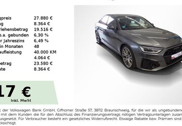 Audi A4 65.700 km 27.880 &euro; Höchstadt an der Aisch 91315