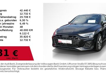Audi S3 6.200 km 42.440 &euro; Lauf an der Pegnitz 91207