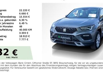 Seat Ateca 82.450 km 21.440 &euro; Nürnberg 90431