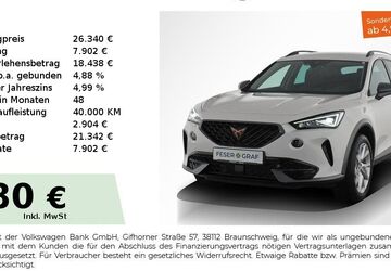 Cupra Formentor 38.650 km 25.940 &euro; Nürnberg 90441