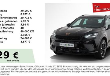 Cupra Formentor 9.850 km 28.980 &euro; Nürnberg 90441