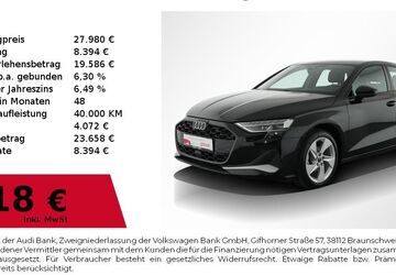 Audi A3 14.899 km 27.980 &euro; Nürnberg 90411