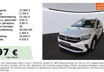 VW Taigo 44.701 km 17.790 &euro; Fürth 90763