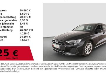Audi A3 24.713 km 28.680 &euro; Nürnberg 90411