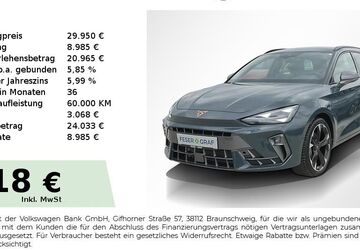 Cupra Leon 17.350 km 29.450 &euro; Erlangen 91056