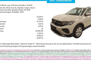 VW T-Cross 22.100 km 21.609 &euro; Fürth 90762