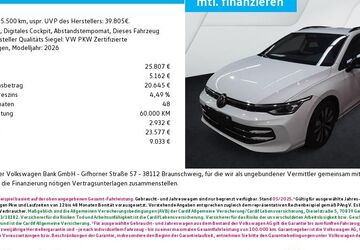 VW Golf 25.500 km 25.409 &euro; Fürth 90762