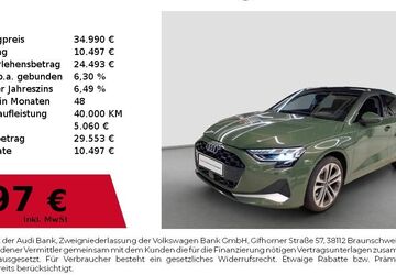 Audi A3 12.439 km 33.380 &euro; Lauf an der Pegnitz 91207