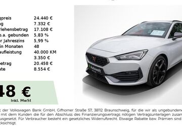 Cupra Leon 39.250 km 23.420 &euro; Nürnberg 90431