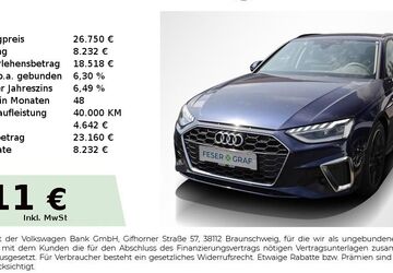 Audi A4 23.950 km 26.750 &euro; Höchstadt an der Aisch 91315