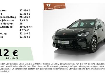 Cupra Formentor 9.990 km 37.440 &euro; Nürnberg 90441