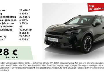 Cupra Formentor 8.750 km 28.980 &euro; Nürnberg 90441