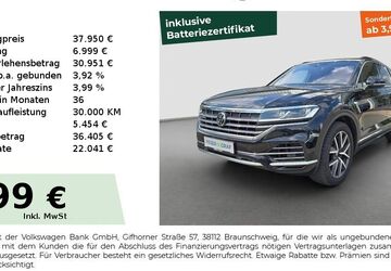 VW Touareg 120.390 km 36.980 &euro; Cadolzburg 90556