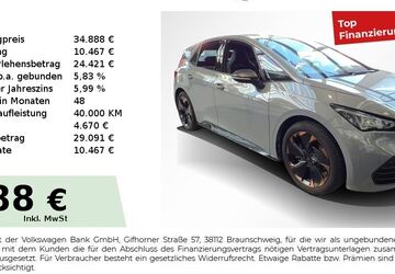 Cupra Born 10.450 km 32.440 &euro; Nürnberg 90441