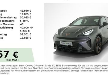 Cupra Raval 9.999 km 42.440 &euro; Nürnberg 90441